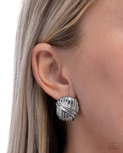 Load image into Gallery viewer, Paparazzi Official Overlay - Silver Earrings
