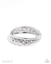 Load image into Gallery viewer, Paparazzi Chic Chronicle - White Bracelet

