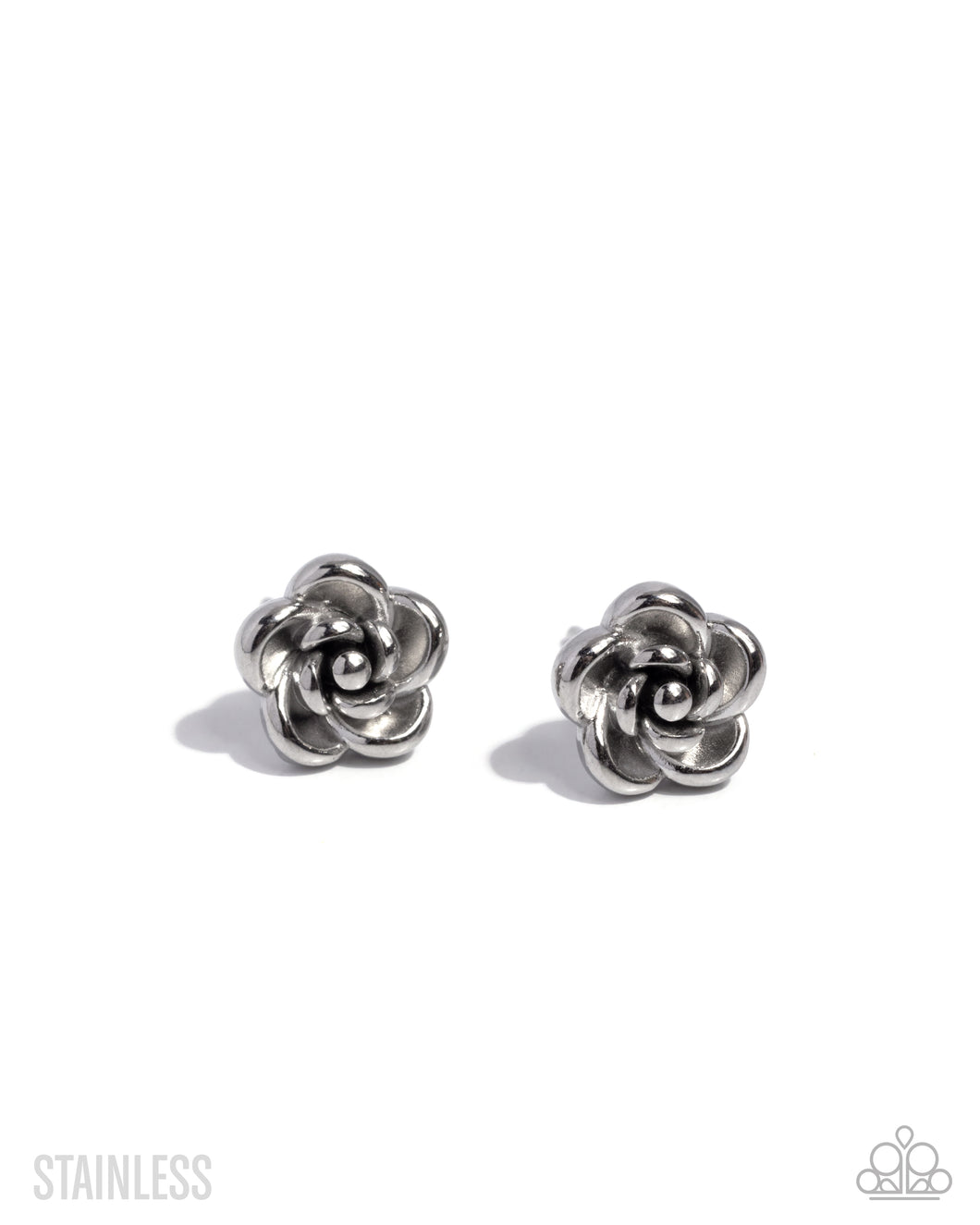 Paparazzi Royal Grounds - Silver Earrings