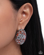 Load image into Gallery viewer, Paparazzi Portrait of Perfection - Orange Earrings
