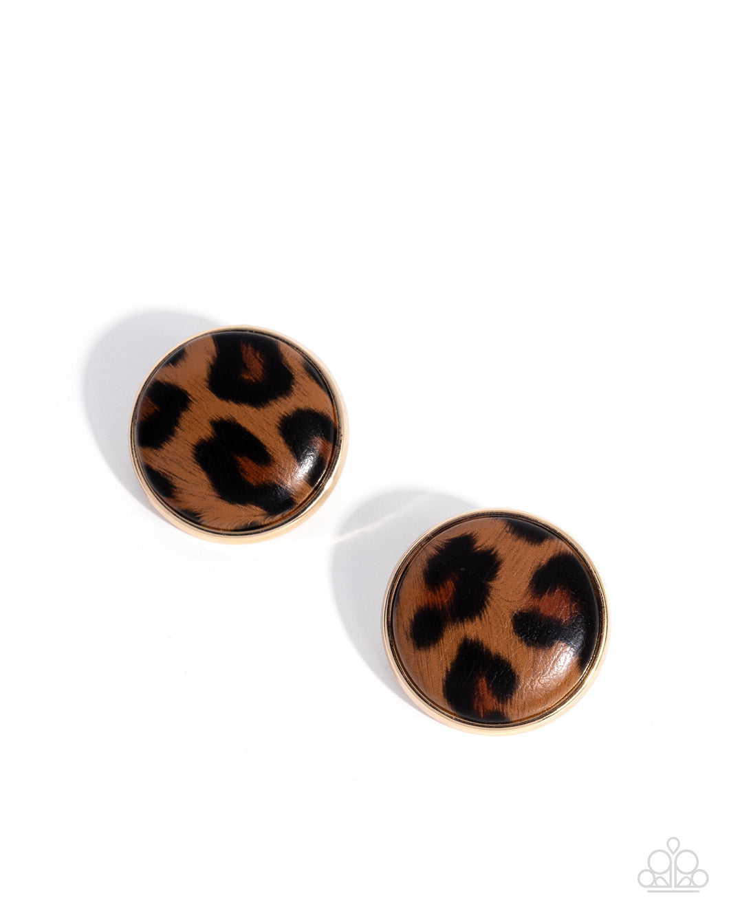 Paparazzi Cheetah Centerpiece - Gold Earrings