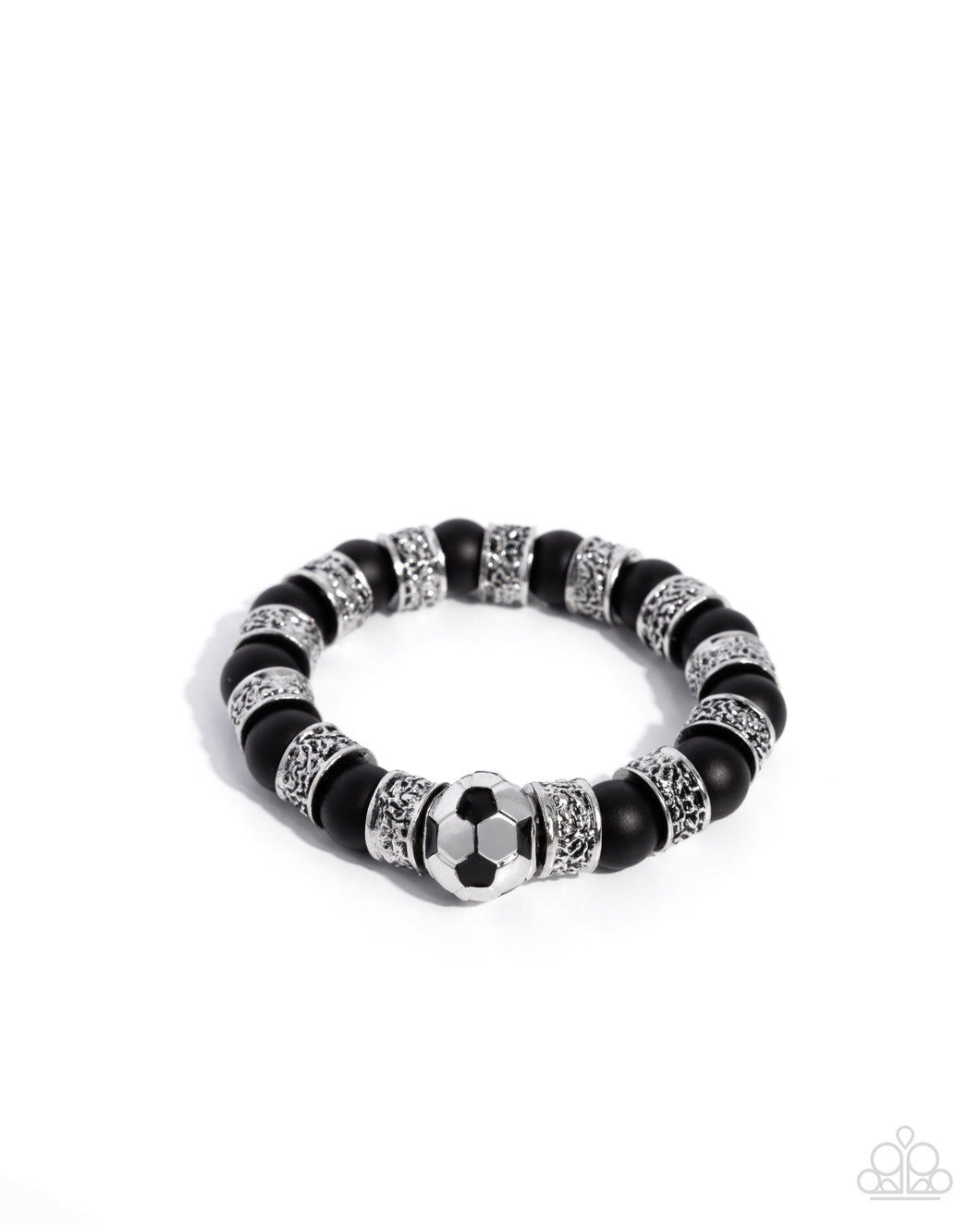 Paparazzi Soccer Champ - Black Bracelet