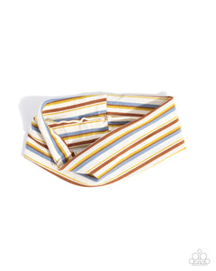 Paparazzi Striped Suffragette - Multi Hair Accessory