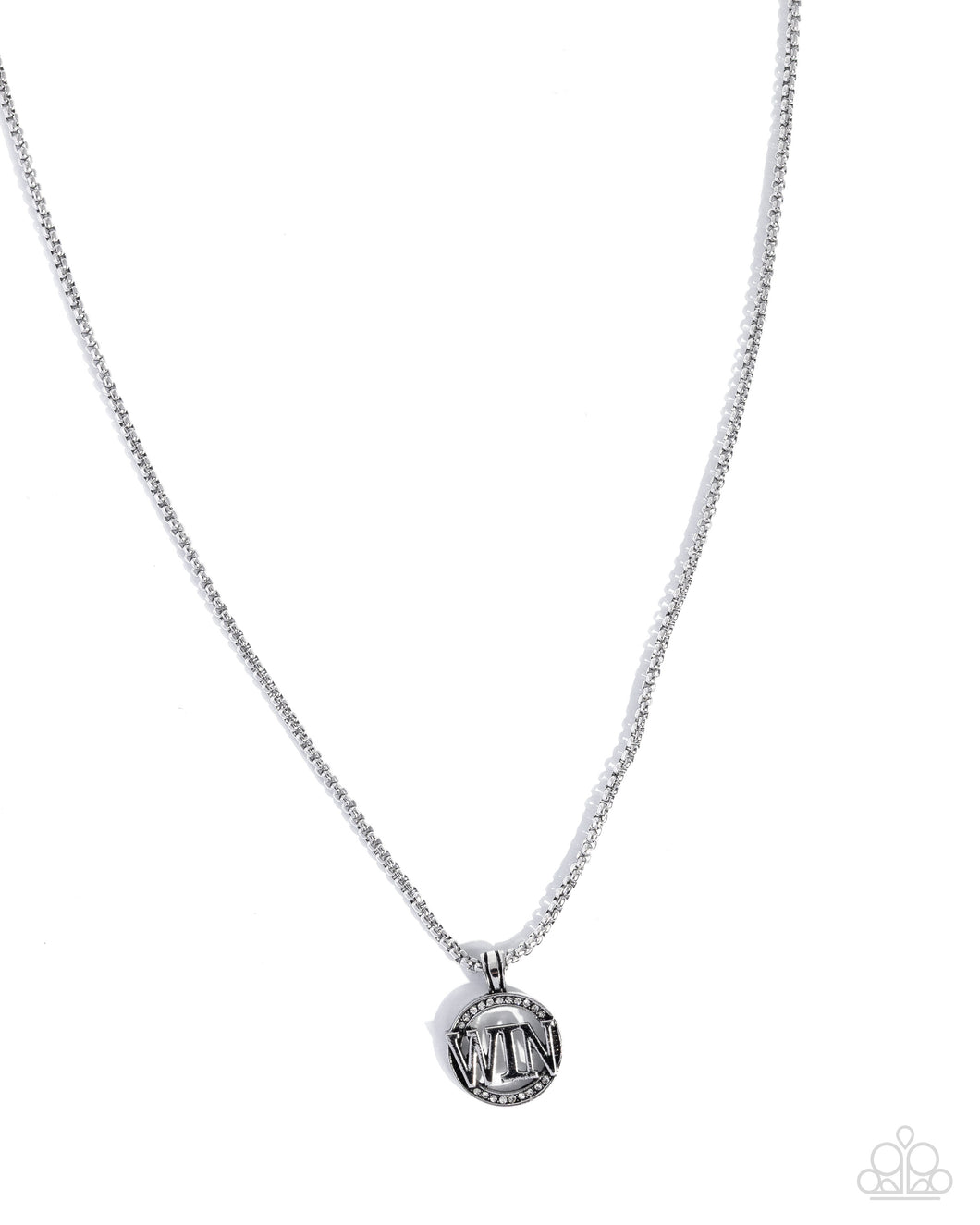 Paparazzi Fight to Win - Silver Necklace