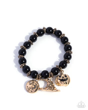 Load image into Gallery viewer, Paparazzi Halloween Homage - Black Bracelet
