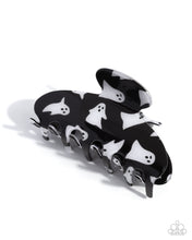 Load image into Gallery viewer, Paparazzi Ghostly Greeting - Black Hair Accessory

