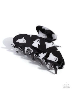 Paparazzi Ghostly Greeting - Black Hair Accessory
