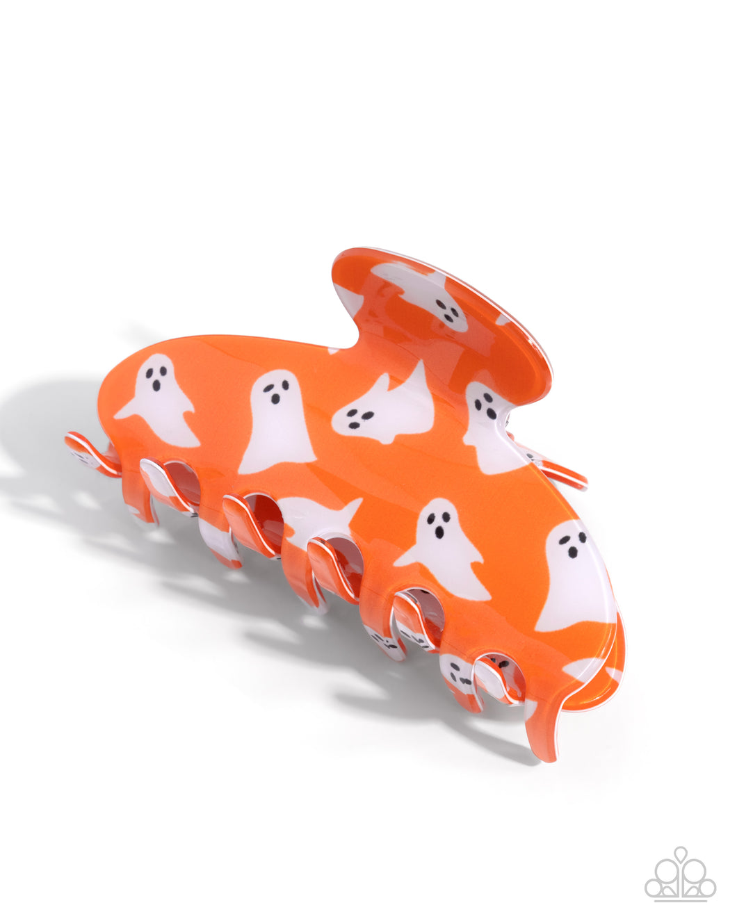 Paparazzi Ghostly Greeting - Orange Hair Accessory