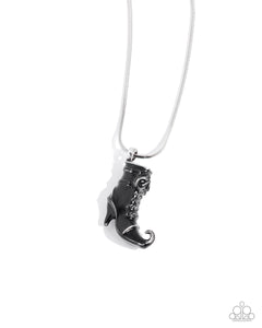 Paparazzi Witchs Fitting - Black Necklace