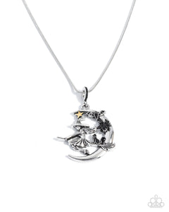 Paparazzi Halloween Homecoming - Black Necklace