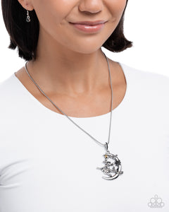 Paparazzi Halloween Homecoming - Black Necklace