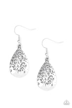 Load image into Gallery viewer, Paparazzi "New Nouveau" Silver Earrings Paparazzi Jewelry
