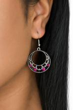 Load image into Gallery viewer, Paparazzi Colorfully Carefree - Pink Earrings
