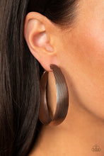 Load image into Gallery viewer, Paparazzi "Desert Wanderings" Copper Earrings Paparazzi Jewelry
