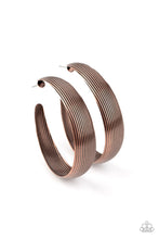 Load image into Gallery viewer, Paparazzi "Desert Wanderings" Copper Earrings Paparazzi Jewelry
