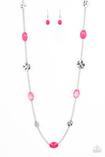 Load image into Gallery viewer, Glossy Glamorous - pink - Paparazzi necklace
