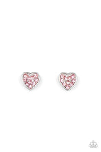 Load image into Gallery viewer, Paparazzi Pink Rhinestone Starlet Shimmer Earrings
