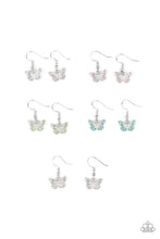 Load image into Gallery viewer, Paparazzi Butterfly Dangle Starlet Shimmer Earrings
