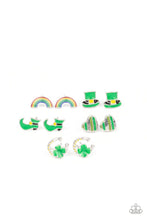 Load image into Gallery viewer, Paparazzi St. Patrick's Day Starlet Shimmer Earrings
