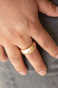Paparazzi Leading Man - Gold Ring