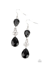 Load image into Gallery viewer, Paparazzi Once Upon A Twinkle - Black Earrings

