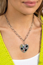 Load image into Gallery viewer, Paparazzi Online Dating - Black Necklace
