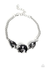 Load image into Gallery viewer, Paparazzi Round Royalty /  Twinkling Trio - Silver Set
