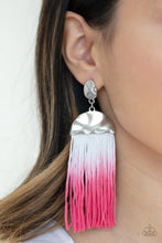 Load image into Gallery viewer, Paparazzi Rope Them In - Pink Earrings
