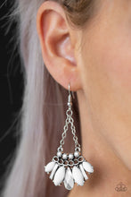 Load image into Gallery viewer, Paparazzi Terra Tribe - White Earrings
