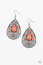 Load image into Gallery viewer, Paparazzi Modern Garden - Orange Earrings
