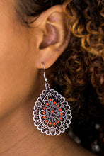 Load image into Gallery viewer, Paparazzi Sweet As Spring - Orange Earrings
