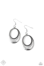 Load image into Gallery viewer, Paparazzi Tempest Texture - Silver Earrings
