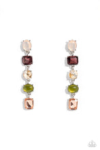 Load image into Gallery viewer, Paparazzi Sophisticated Stack - Multi Earrings

