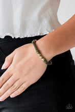 Load image into Gallery viewer, Paparazzi Talk Some SENSEI - Brass Bracelet
