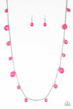 Load image into Gallery viewer, Paparazzi GLOW-Rider - Pink Necklace
