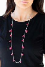 Load image into Gallery viewer, Paparazzi GLOW-Rider - Pink Necklace
