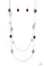 Load image into Gallery viewer, Paparazzi Cobble Creeks - Brown Necklace
