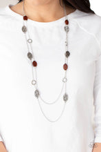 Load image into Gallery viewer, Paparazzi Cobble Creeks - Brown Necklace
