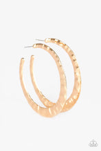 Load image into Gallery viewer, Paparazzi Slayers Gonna Slay - Gold Earrings
