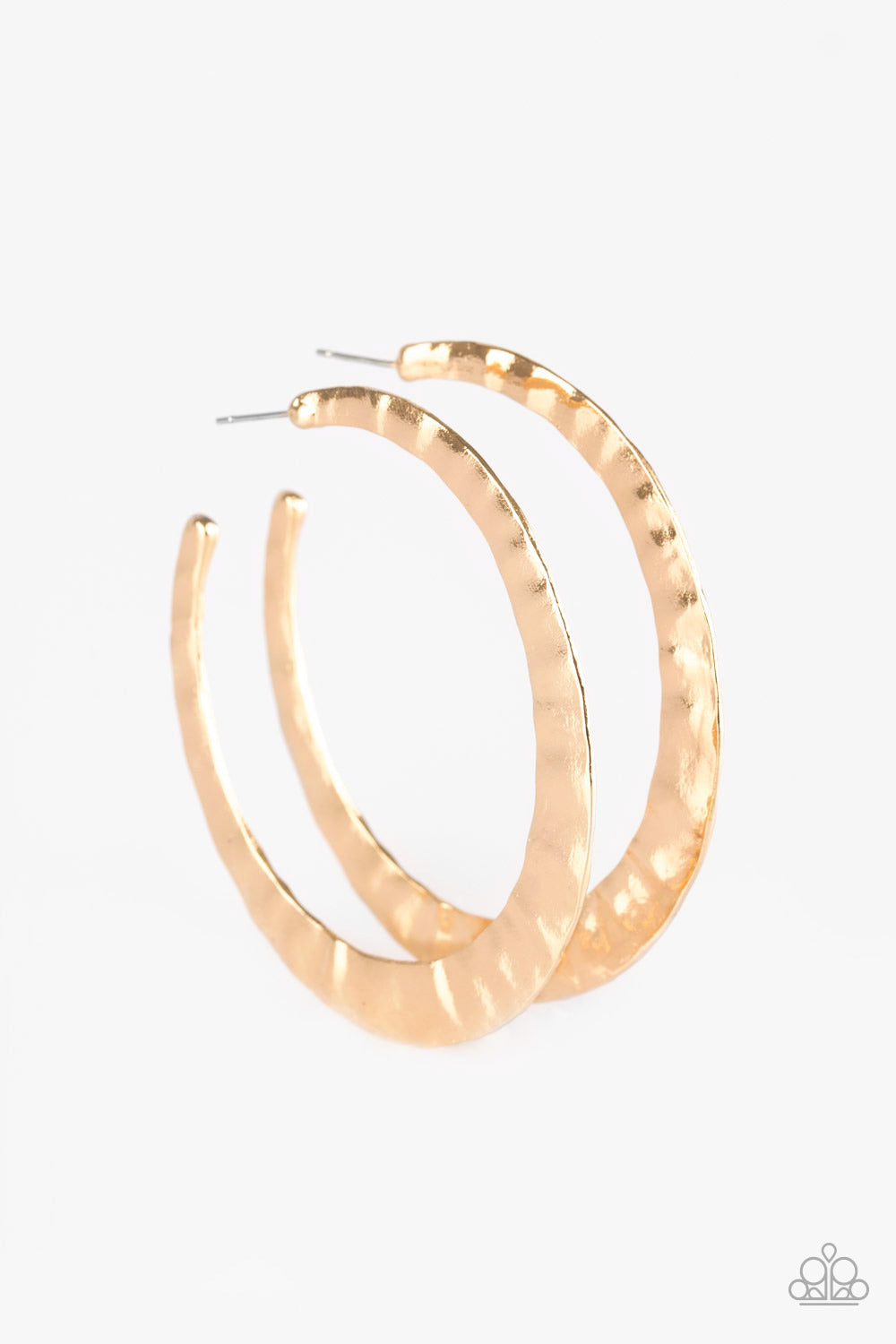 Paparazzi Slayers Gonna Slay - Gold Earrings