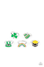 Load image into Gallery viewer, Paparazzi St.Patrick’s Day Starlit Shimmer Rings
