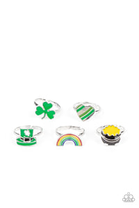 Paparazzi St.Patrick’s Day Starlit Shimmer Rings