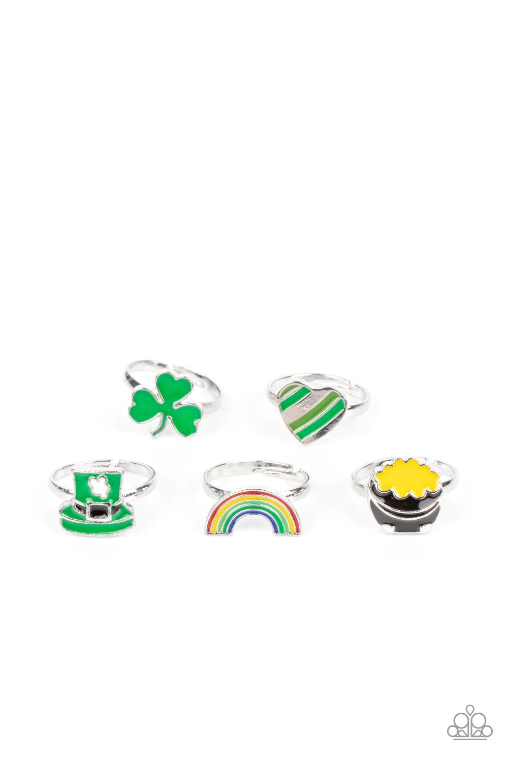 Paparazzi St.Patrick’s Day Starlit Shimmer Rings