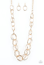 Load image into Gallery viewer, Paparazzi Elegantly Ensnared - Gold Necklace
