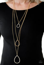 Load image into Gallery viewer, Paparazzi Make The World Sparkle - Gold Necklace
