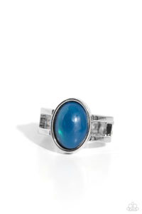 Paparazzi Opal Pools - Blue Ring