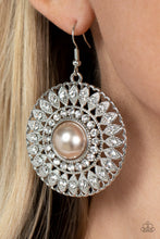 Load image into Gallery viewer, Paparazzi Glorified Glitz - Brown Earrings
