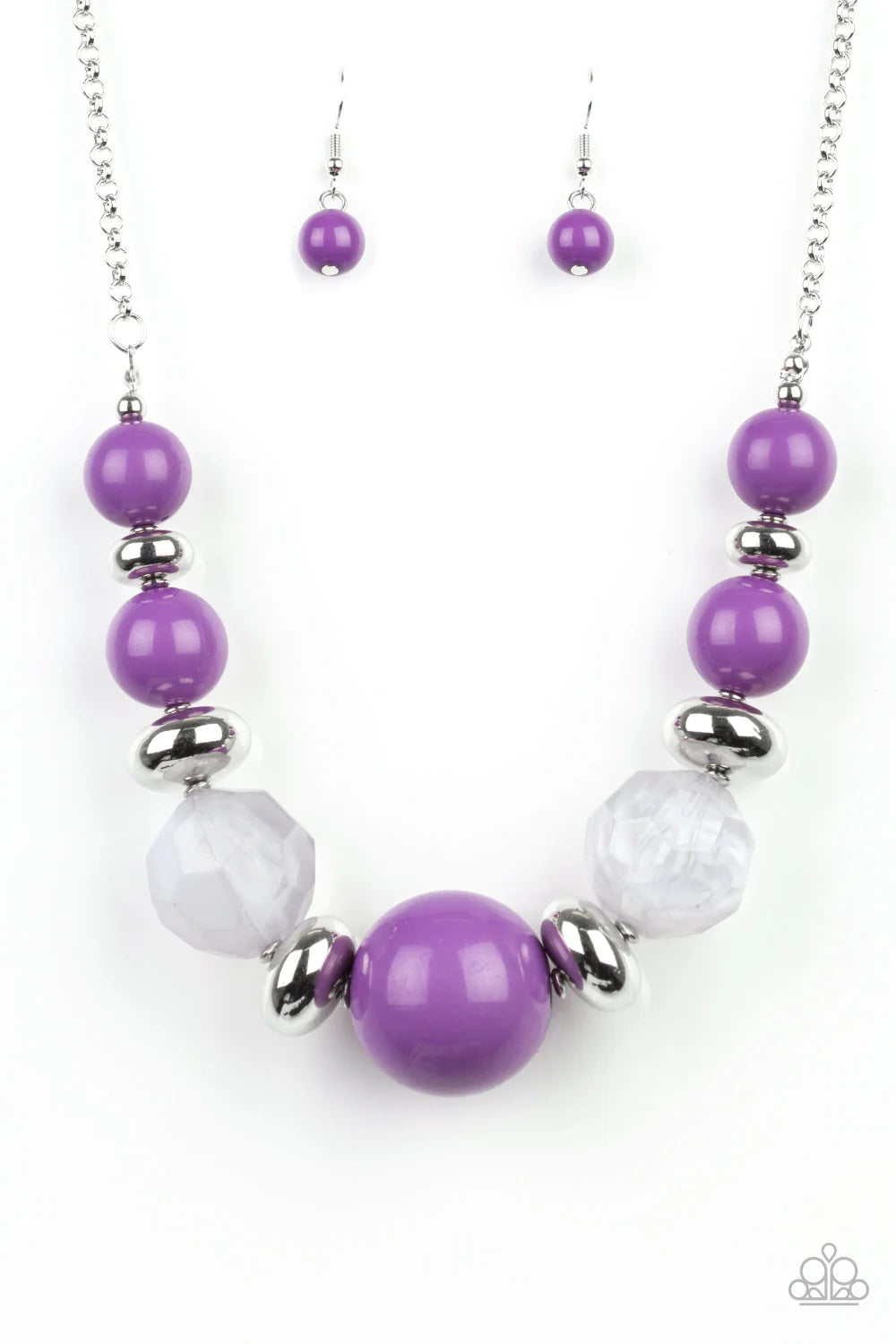 Paparazzi Daytime Drama - Purple Necklace