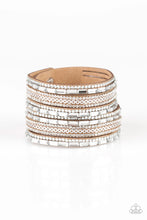 Load image into Gallery viewer, Paparazzi A Wait And Sequin Attitude - Brown Bracelet
