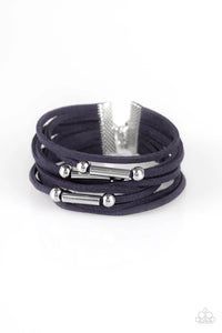 Paparazzi Back To BACKPACK - Blue Bracelet
